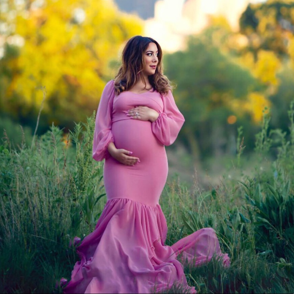 Sew Trendy Maternity Gown